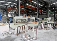 Automatic irregular shaped line machine